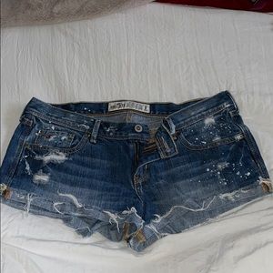 Hollister short shorts.